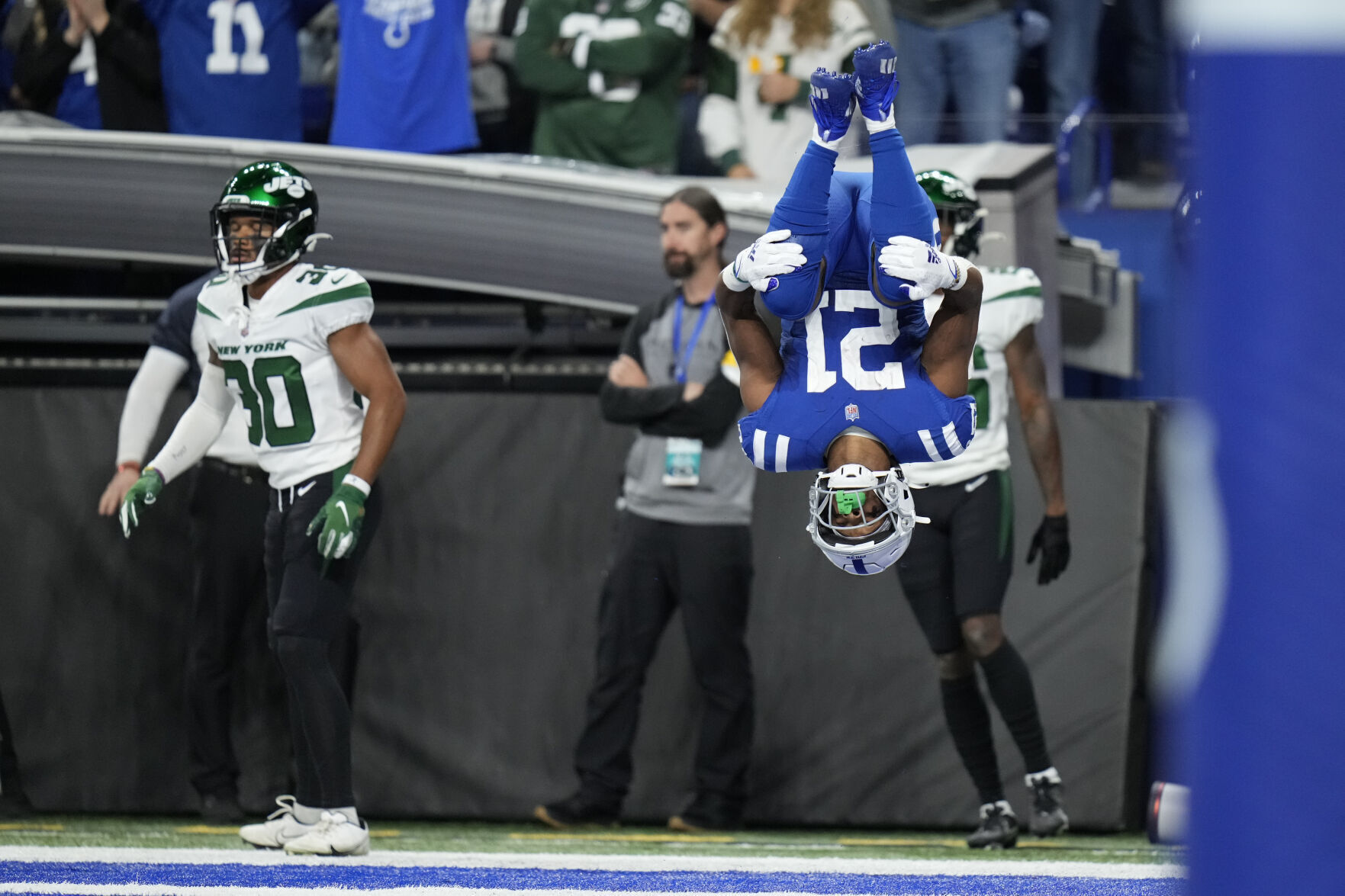 APTOPIX Jets Colts Football